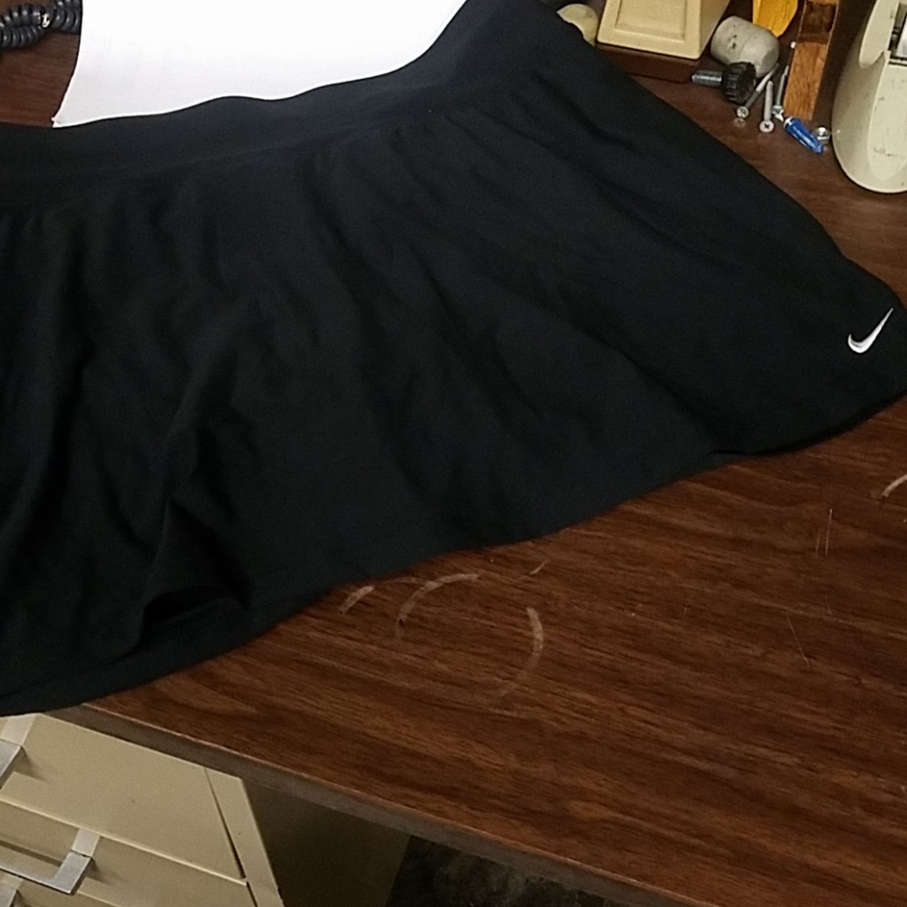 Nike black skort